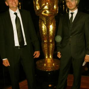 Student Academy Awards 2011 - Foreign winner Bekas producer Glenn Lund and composer Juhana Lehtiniemi.