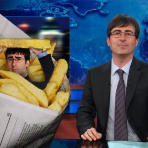 Still of John Oliver in The Daily Show 1996