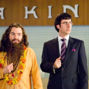 Still of Mike Myers and John Oliver in Meiles guru 2008
