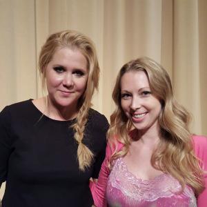 Amy Schumer and Jennifer Day at TRAINWRECK FYC SAG event