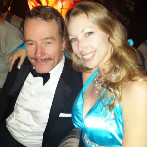 Brian Cranston Breaking Bad  Jennifer Day Hot Package at the Emmys 2014