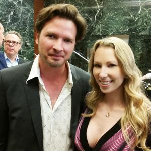 Aden Young Star of Rectify and Jennifer Day at Sundance TVs FYC Emmy event