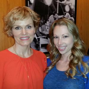 Stephnie Weir and Jennifer Day at FYC Emmy event for 