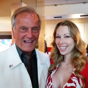 Music Legend Pat Boone sharing a moment with new Thump-Universal artist Jennifer Day