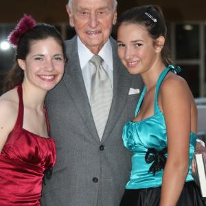 NicoleSmolen, Lucy Angelo with AC Lyles at the NY Annual Alumni