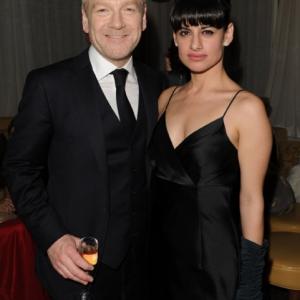Actors Kenneth Branagh and Elena Levon attend TWC Oscar after party in partnership with Manuele Malenotti, Audi & HP at SkyBar at the Mondrian Los Angeles on February 26, 2012 in West Hollywood, California.