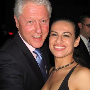 Bill Clinton and Elena Levon Clinton Foundation 2009