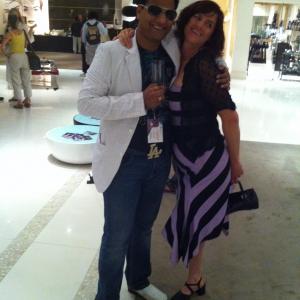 Mukesh in Spain at Marbella International Film Festival-2011 with his feature film 