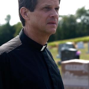 Richard Cutting American actor SAG  AFTRA as Chris the Priest in THE DEVILS BLIND 2007