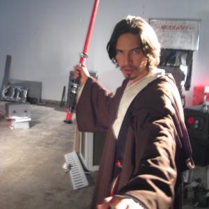 Michael Teh playing Jedi Yin Roy in 