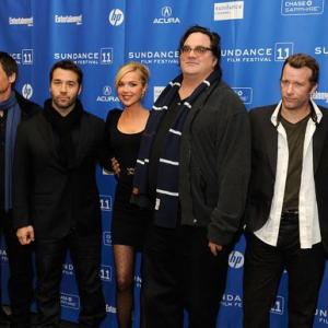 August Emerson Rob Lowe Jeremy Piven Arielle Kebbel director Mark Pellington Thomas Jane and Sasha Grey attend the I Melt With You Premiere at the Eccles Theatre during the 2011 Sundance Film Festival