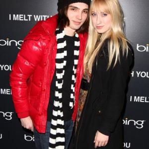 August Emerson and Danna Maret attend the Bing Presents the I Melt With You Official Cast Dinner and AfterParty  Sundance 2011