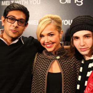 Abhi Sinha Arielle Kebbel and August Emerson attend the Bing Presents the I Melt With You Official Cast Dinner and AfterParty  Sundance 2011
