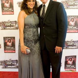 Jennifer and Stephen Tadlock at Finding Hope Now Premiere Fresno CA