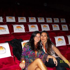 Ramona Maramonte and Julie Rubio at the California Independent Film Festival 42010