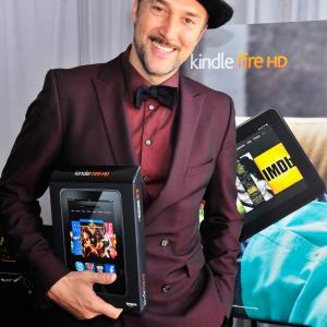 Carlos Leal poses in the Kindle Fire HD and IMDb Green Room during the 2013 Film Independent Spirit Awards at Santa Monica Beach on February 23 2013 in Santa Monica California