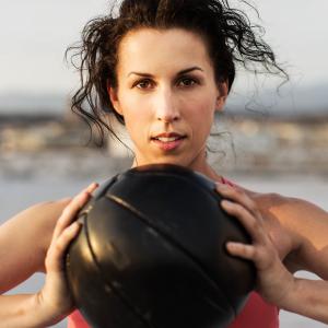 Fitness model Kelly Kula for New Balance