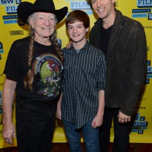 Willie Nelson Chandler Canterbury and Harry Connick Jr at event of When Angels Sing