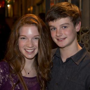 Chandler Canterbury and Annalise Basso at event of Standing Up