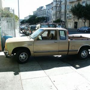 1983 Chevy S10 Pickup i own available for shoots as picture car with or without me as driver