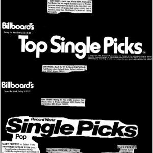 a few Billboard clippings