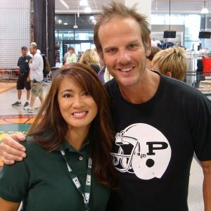 DICK'S SPORTING GOODS - commercial shoot - pictured: Rosa Nichols; Peter Berg