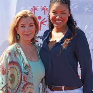 Michelle Beaulier and Raquel Bell at Pier del Sol 2015 event in Santa Monica for Special Olympics