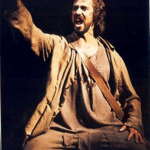 On Broadway as Jean Valjean in Les Miserables