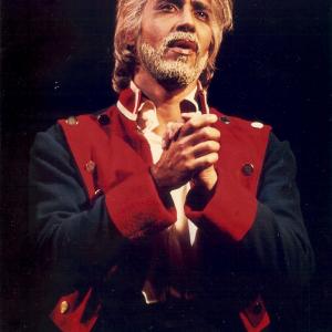 On Broadway as Jean valjean in Les Miserables