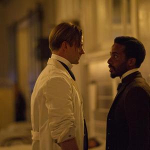 Still of Eric Johnson and André Holland in The Knick (2014)