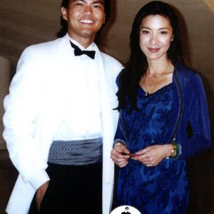Jesse Jam Miranda and Michelle Yeoh at Golden Rings Awards