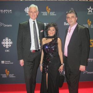 Bruce, Kareema, Albert @ Canadian Academy Awards