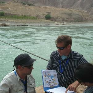 On location in Qinghai, China during filming of China Rush Season 3.