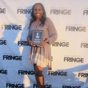 Innovative Women in Theatre Award for my solo play From a Yardie to a Yankee