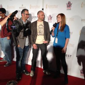 Interviewed at the Beverly Hills Film Festival