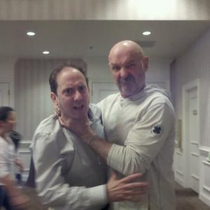 Ray Remillard getting a surprise from Terry OQuinn
