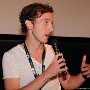 Chambers post screening Q&A at Fantasia Film Festival, Montreal, Quebec 2011.