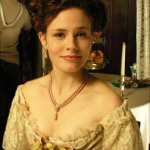 Ellen Adair as Louiss Lady on the set of Louis Brandeis The Peoples Attorney