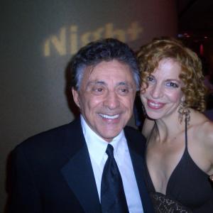The real Frankie Valli and his stage wife Mary  me