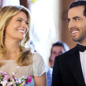 Still of Lisa Whelchel and Antonio Cupo in For Better or for Worse (2014)