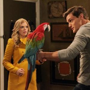 Still of Dreama Walker and Hartley Sawyer in Dont Trust the B in Apartment 23 2012
