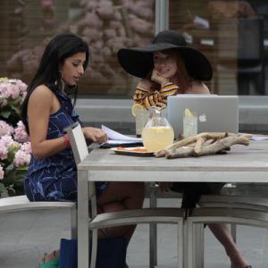 Still of Christine Ebersole and Reshma Shetty in Royal Pains (2009)
