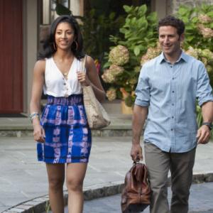 Still of Mark Feuerstein and Reshma Shetty in Royal Pains 2009