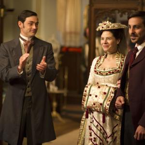 Still of Elaine Cassidy Emun Elliott and Matthew McNulty in The Paradise 2012