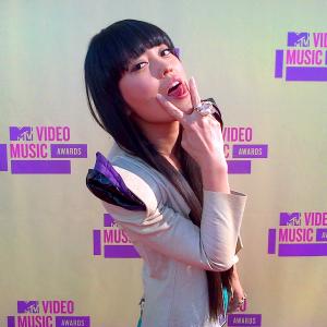Hana Mae Lee attends 2012 MTV VMAs event