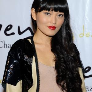 Hana Mae Lee attends the Chaz Dean Studio Holiday event