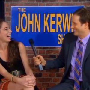 Stephanie Edmonds and John Kerwin in The John Kerwin Show 2013