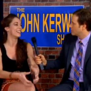 Stephanie Edmonds and John Kerwin in The John Kerwin Show (2013)