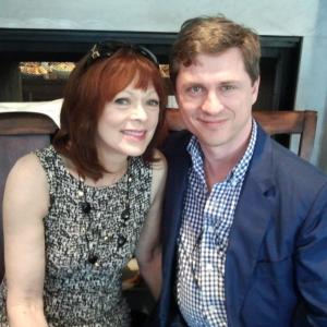 Max with Frances Fisher