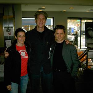 At the New York International Film Festival with Mathew Modine and Blerime Topalli